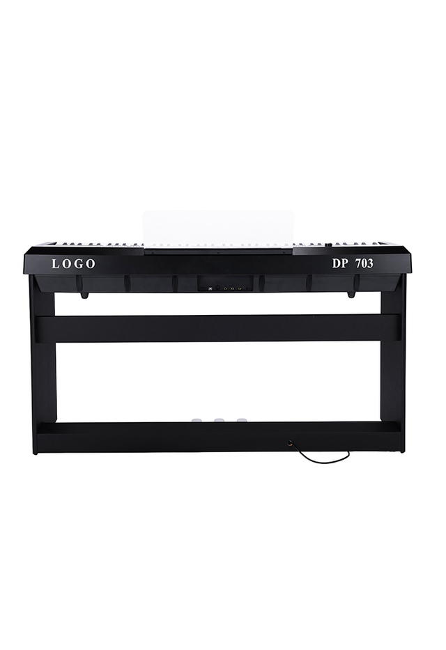 Teclado de piano digital electrónico Heavy Hammer de 88 teclas (DP703)