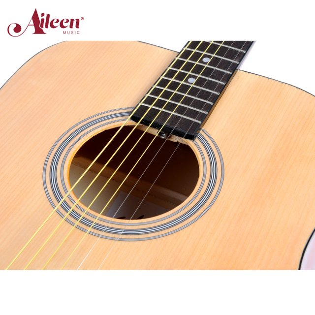 Guitarra acústica para estudiantes con tapa de madera contrachapada de abeto de 41 " (AF29H)