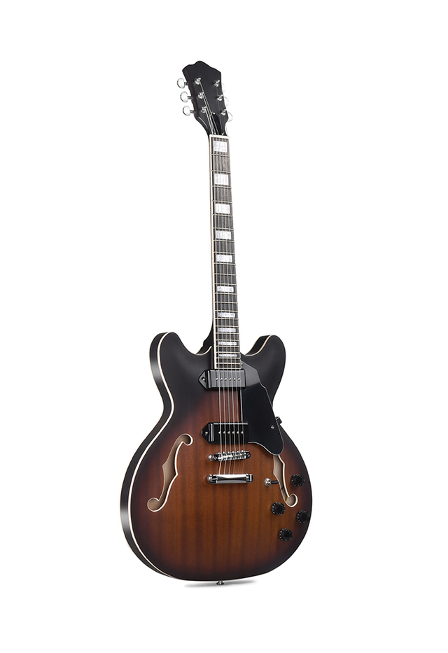 Cuerpo recortado al por mayor Jazz Music guitarra eléctrica Jazz (EGJ902)