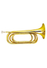 Instrumentos de corneta de latón con llave F al por mayor de fábrica (BUH-G111G)