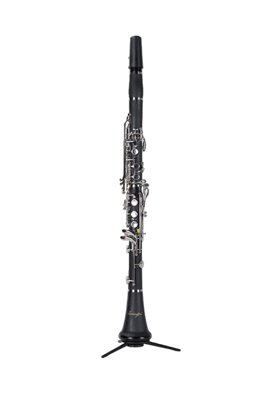 Clarinete infantil de 17 teclas cerrado en Sib, material de ebonita, con estuche (CL-C3650N)