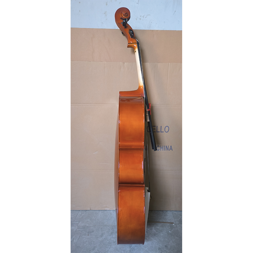 Aileen 4/4-1/8 Instrumental de violonchelo para estudiantes de abeto macizo (CG010E)