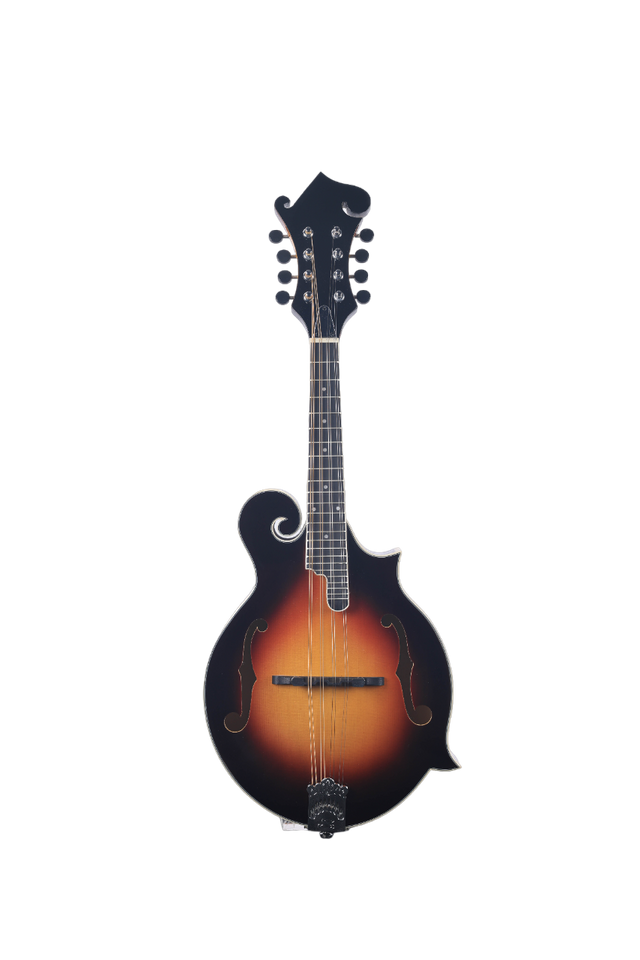 Mandolina en forma de F con tapa de madera maciza de abeto sólida de alta calidad AM19F