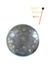TGH-1213-C Venta caliente Instrumentos musicales de percusión de yoga 12 '-13 Tambor de lengua de acero clave