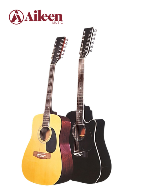 Guitarra acústica para estudiantes de 12 cuerdas y 41 pulgadas (AF8a8C12)