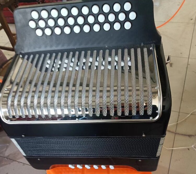 B3112SB Grilla de acero inoxidable 31 botón 12 botón de bajo