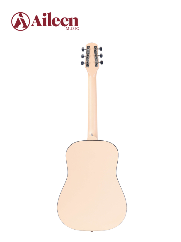 AF001L-H Venta directa de fábrica Acabado brillante Nivel de entrada Guitarra acústica de 38 '