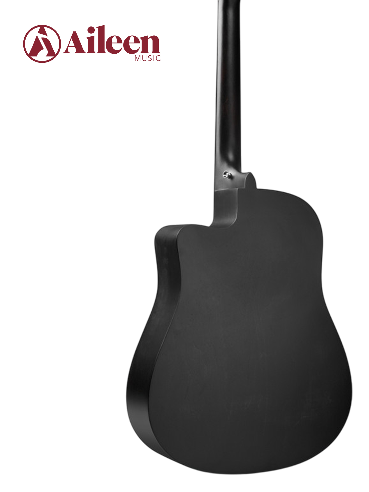  AF-HE00LC-41 Venta caliente Guitarra acústica seccionada con acabado frotado a mano de 41 pulgadas 