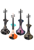 AV-D501 Nuevo The 20th Anniversary Decal Paper Design Patente Violín eléctrico 4/4