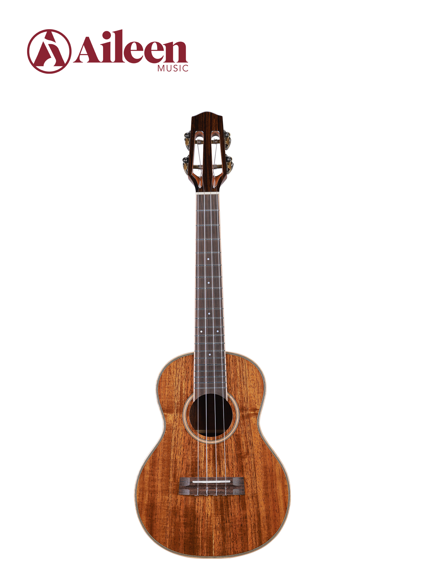 AU55S Factory D'Addario Cuerdas de nailon transparente 26' Ukelele Koa totalmente macizo