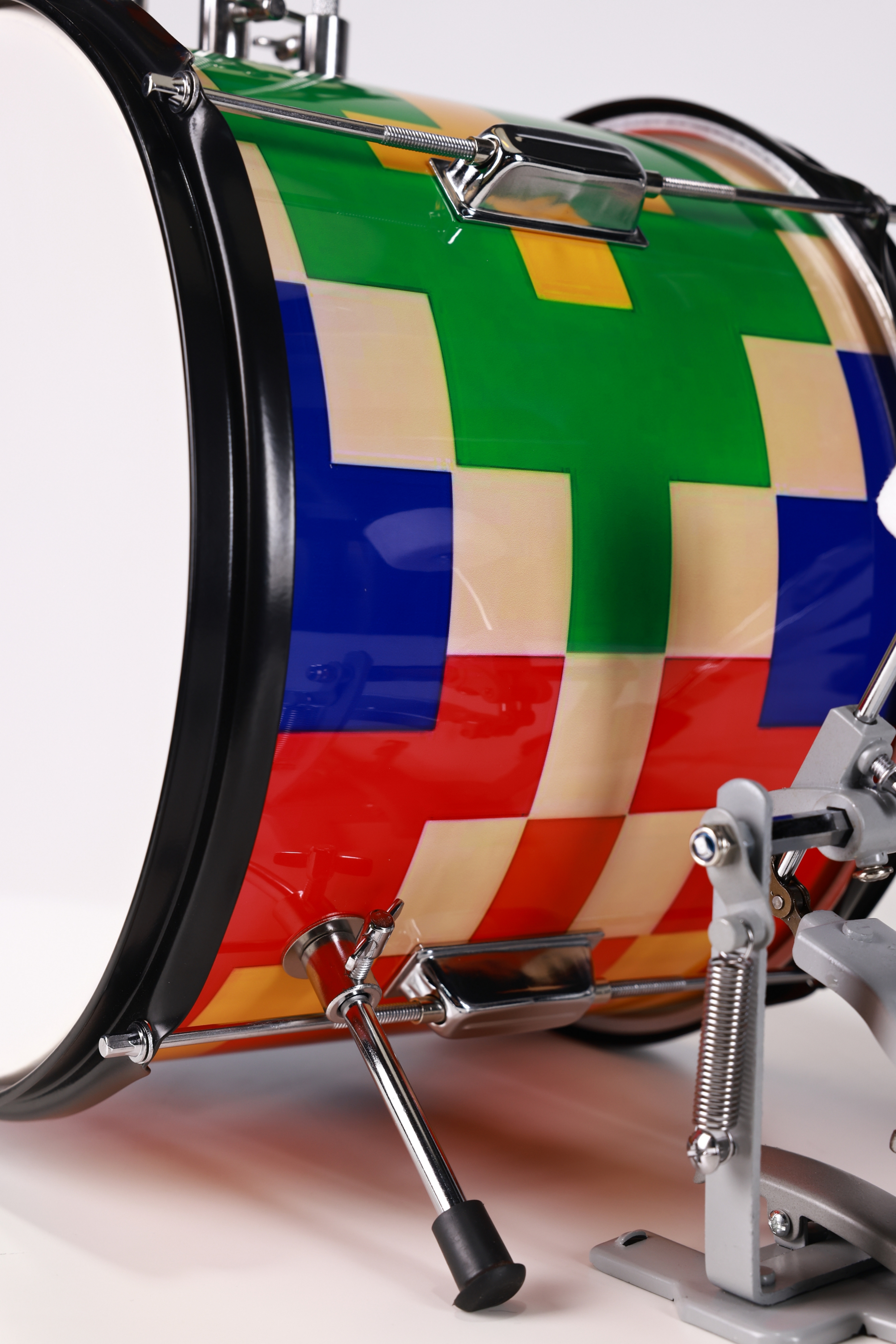 Batería infantil personalizada de 3 piezas con gráficos de conchas personalizados | Fabricante de baterías para niños OEM/ODM