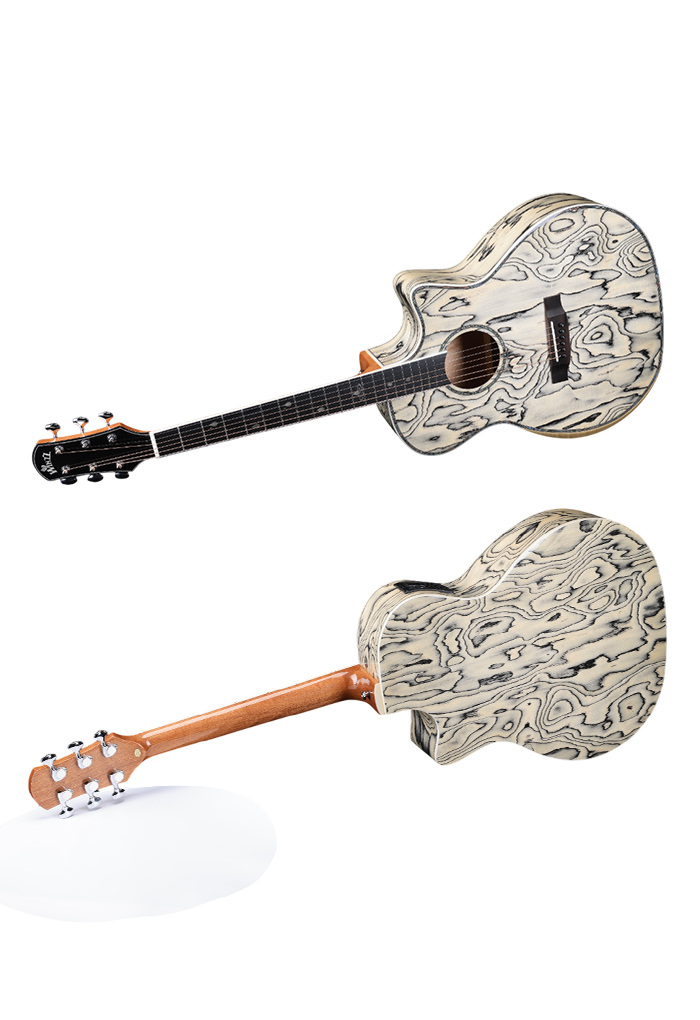 WAG905CE Nuevo instrumento musical 41 'Winzz Material exótico Guitarra acústica 