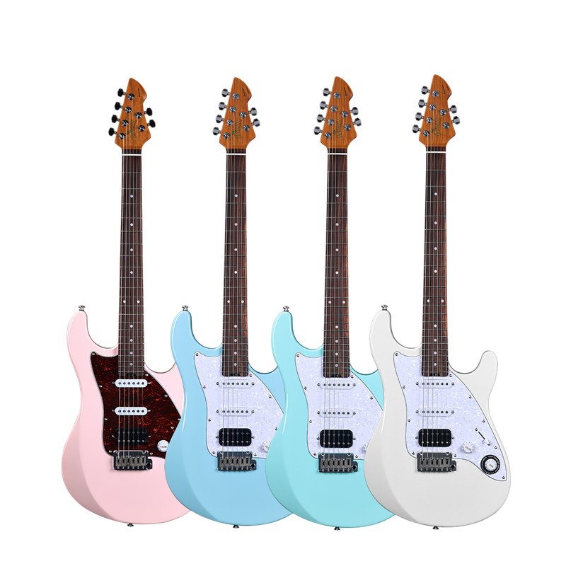 Winzz Gravity S Alder Body 4+2 Tuners Instrumentos de cuerda Guitarra eléctrica profesional
