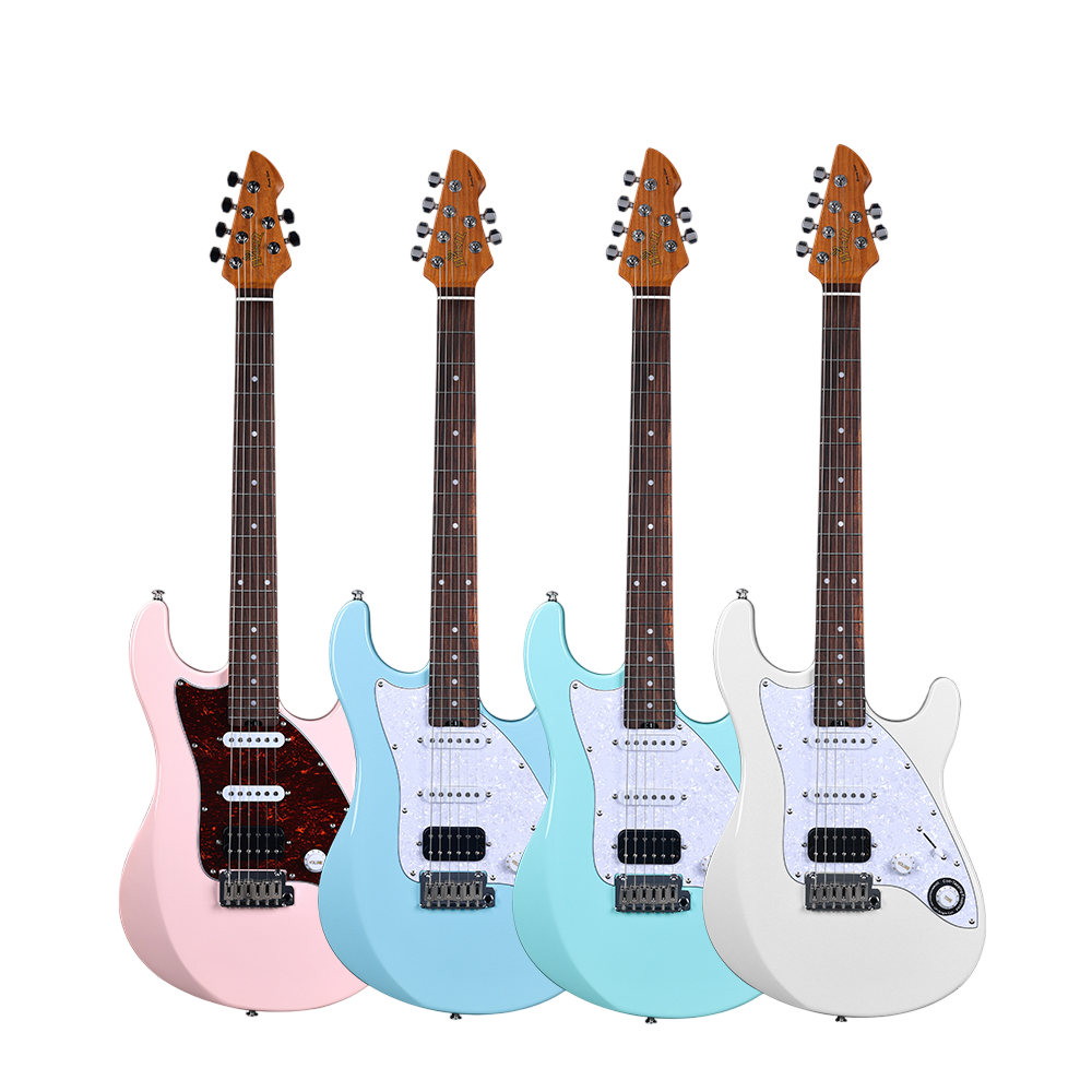 Winzz Gravity S Alder Body 4+2 Tuners Instrumentos de cuerda Guitarra eléctrica profesional
