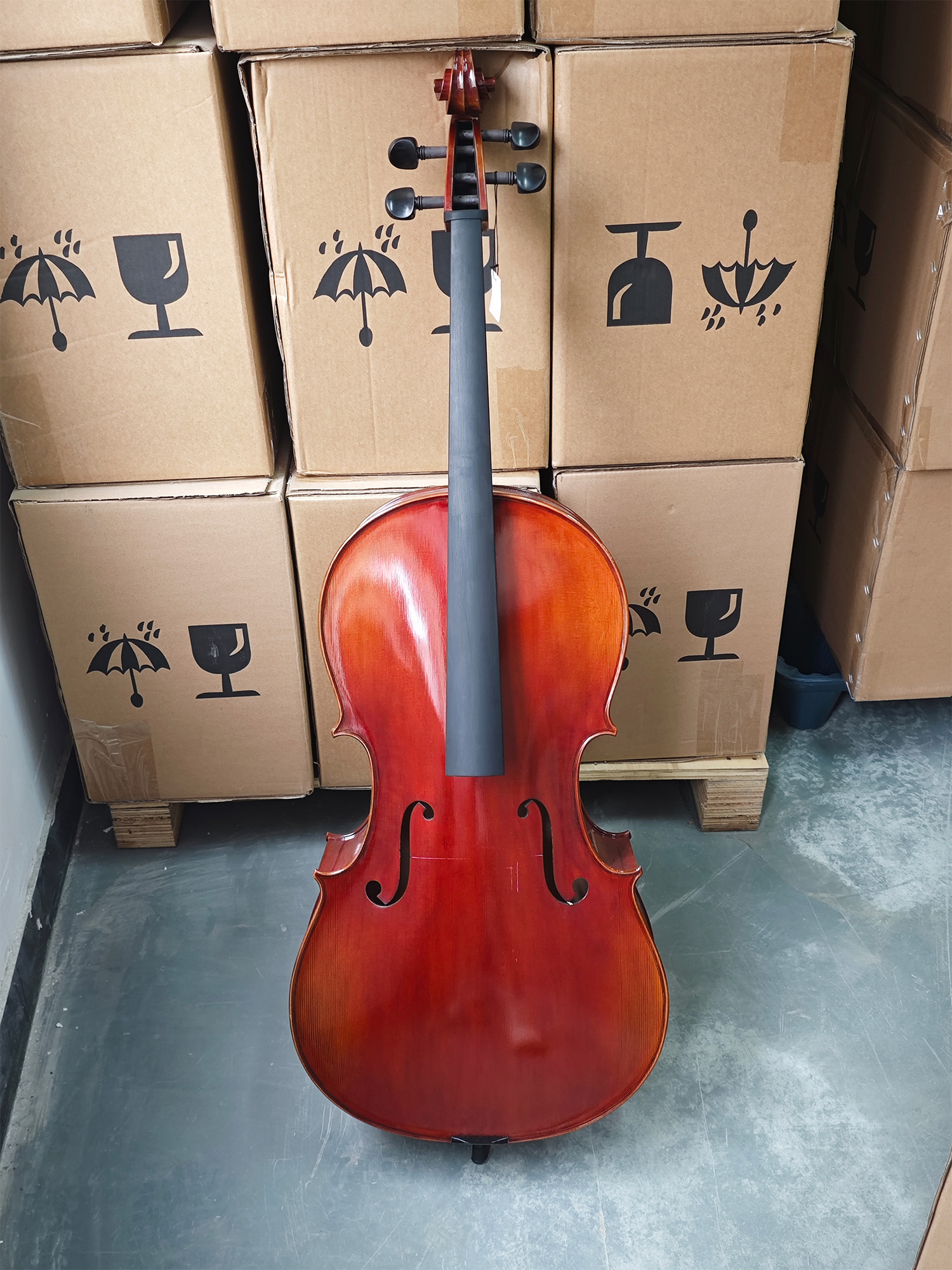 LC02 Legacy Series Tapa de abeto macizo seleccionada 1/8- 4/4 Violonchelo profesional avanzado