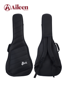 BGW1620 Accesorios para instrumentos musicales Color negro 1680D Bolsa para guitarra acústica de tela Oxford