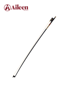 Arco de violín de fibra de carbono para estudiantes con rana de ébano y corredera de abulón (WV885C)