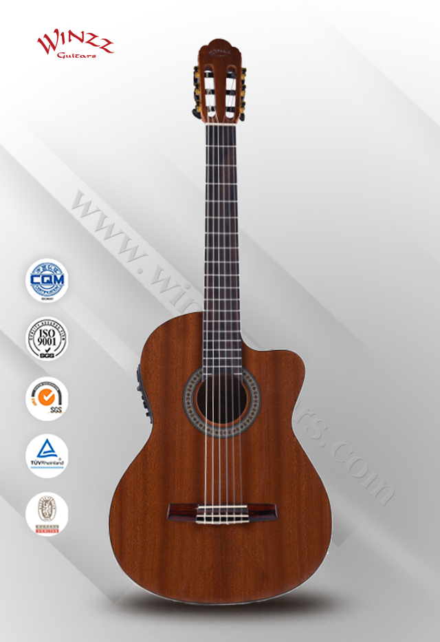 39 'Guitarra electro clásica de grado general recortado (AC309CE)