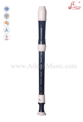 Flauta flauta de la grabadora del soprano del ABS del color del estilo barroco (RE2288B)