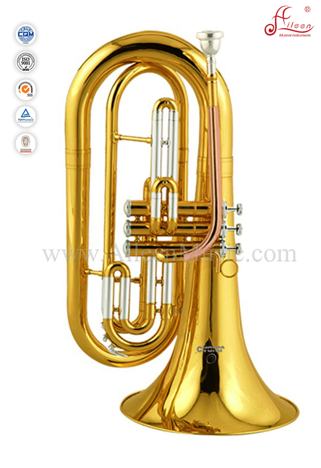 Acero inoxidable Pistón Bb Key Marching Baritone (MBR9820)