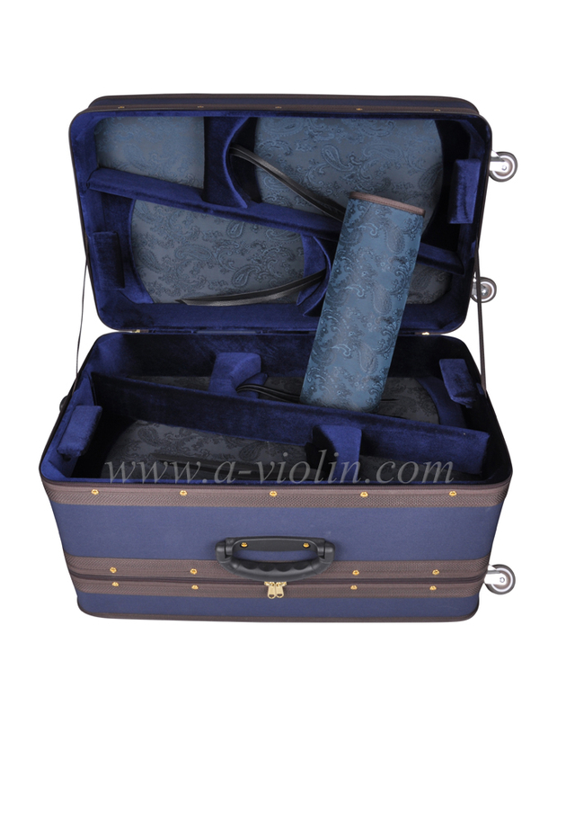 Estuche de transporte de violín de calidad para violín de 8 piezas (CSV807)