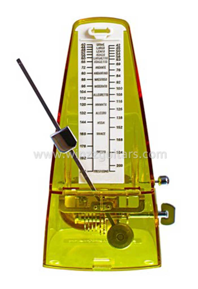 Metrónomo mecánico transparente (WSM330TP)