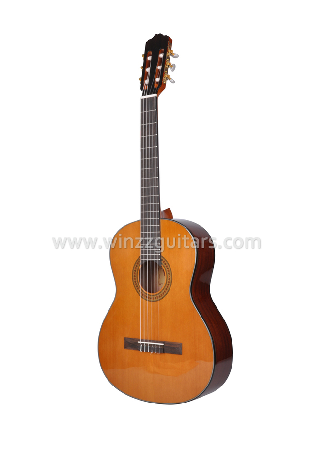 Puente de diapasón de sándalo de 39' para guitarra clásica (ACM106)