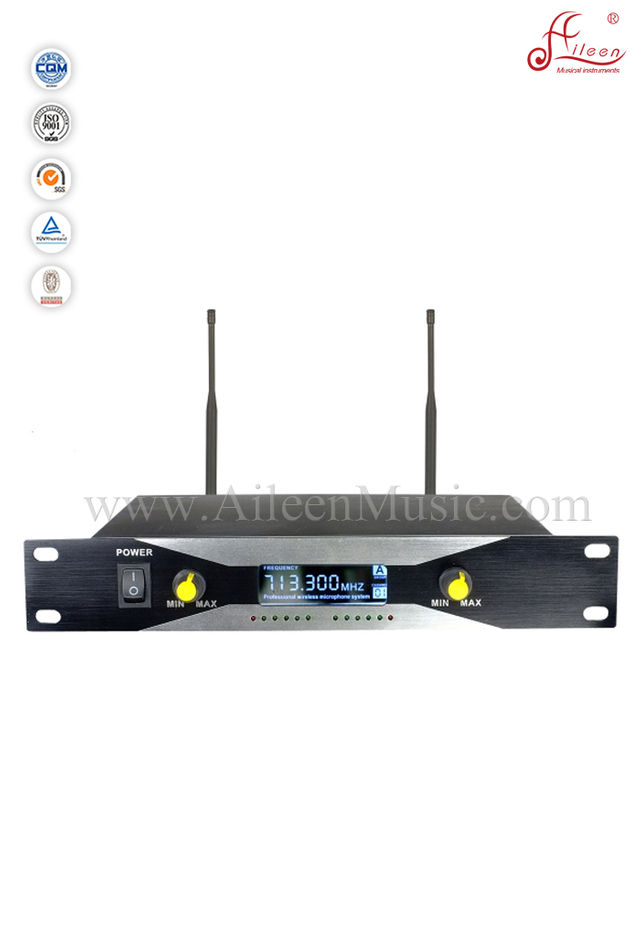 (AL-SE2038) Micrófono inalámbrico UHF FM MIC de canal fijo de alta calidad