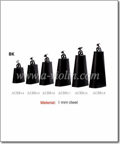 Campanas de vaca de acero sólido a medida de 1 mm (ACBB14 &amp; ACBB15 &amp; ACBB16 &amp; ACBB17 &amp; ACBB18 &amp; ACBB19)