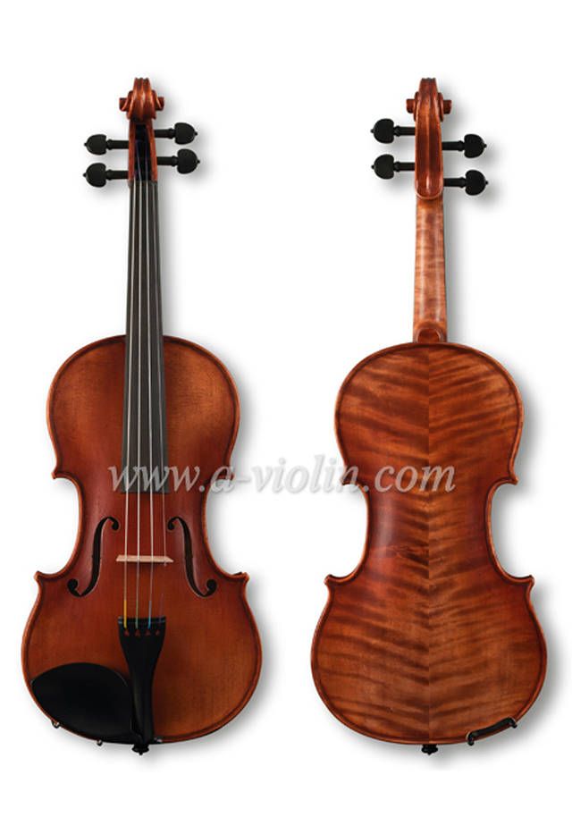 4/4 Master Violin, Old Antique Hand made Violin Conservatorio (VH600E)