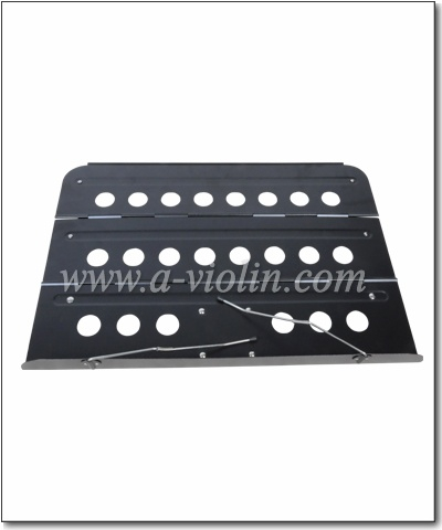 Soporte de hoja de música ajustable plegable de ventas de Navidad con bolsa (MS150F)