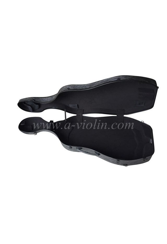 Estuche rígido de cello compuesto de PC (CSC-P303)