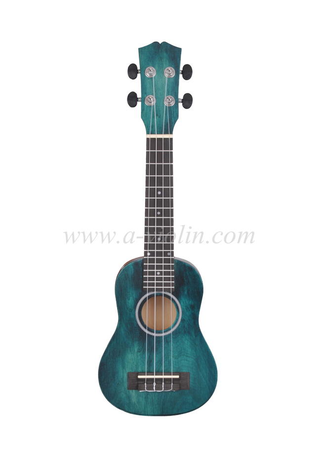 Ukelele de alta calidad con corte de estudiante de 21 pulgadas (AU-H01A)