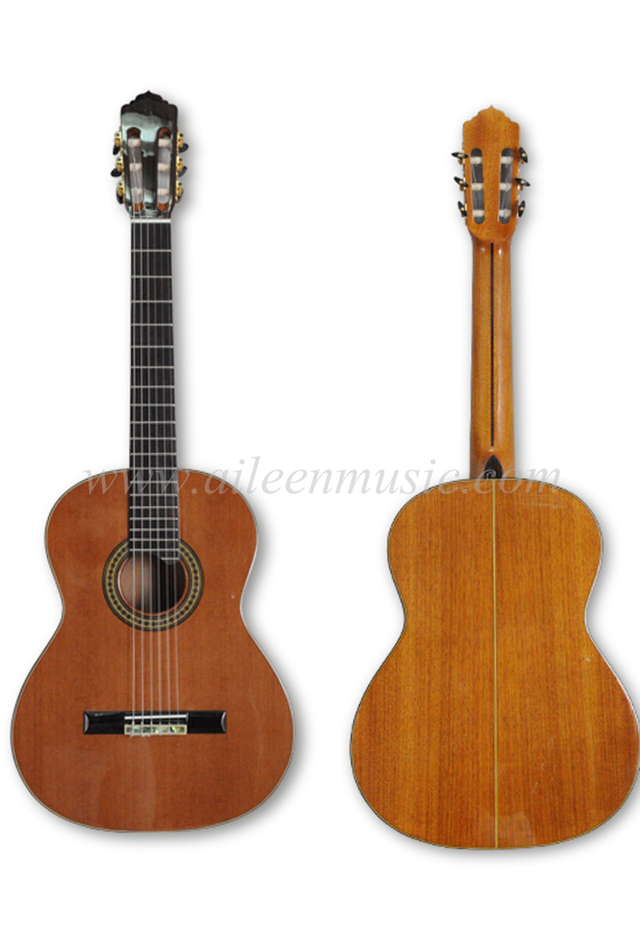 Anterior Siguiente Guitarra Clásica de Concierto Flamenca Guitarra Española de Madera Maciza (ACH160)