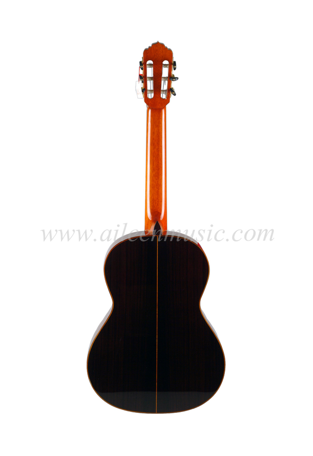 Guitarra Clásica de Concierto Hecha a Mano Sólida de 39" (ACM30A)