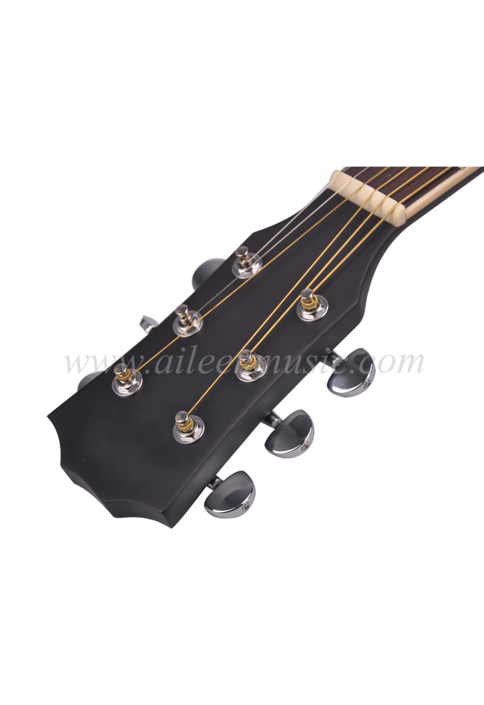 Guitarra acústica con tapa de madera contrachapada de abeto recortada de 41 " (AF168C)