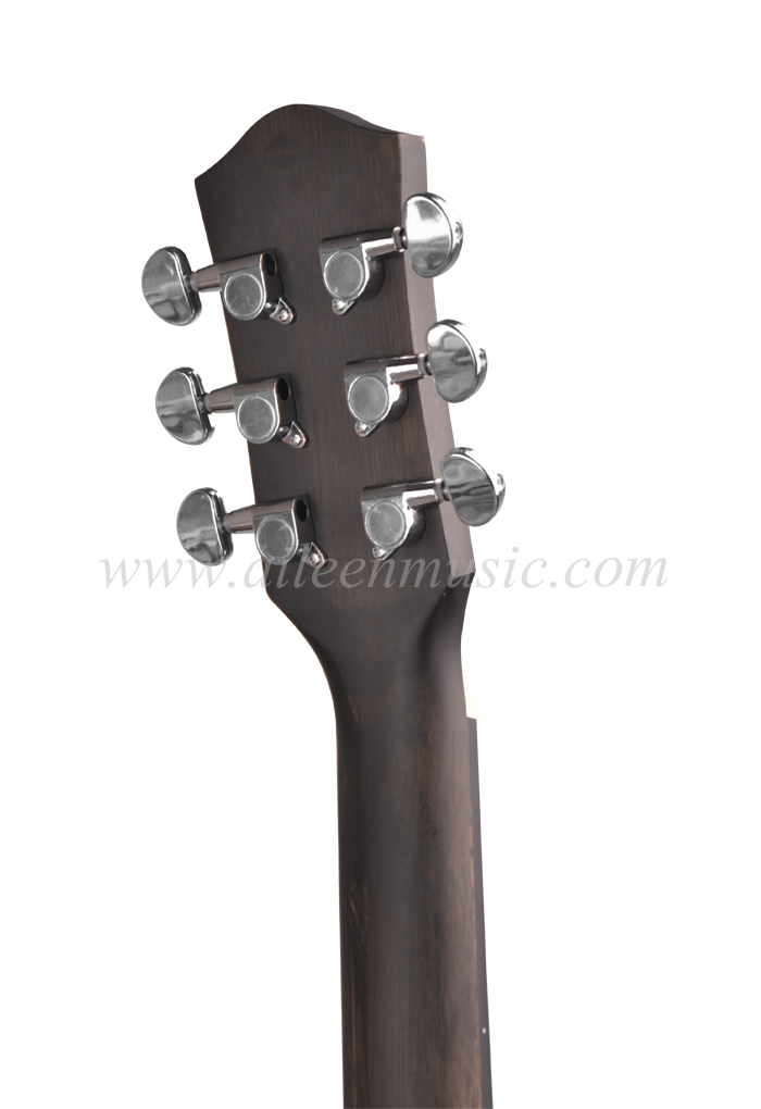 40 pulgadas Unique Stain Jf Cutaway Body con acabado pulido a mano Guitarra acústica (AF01LC-J)