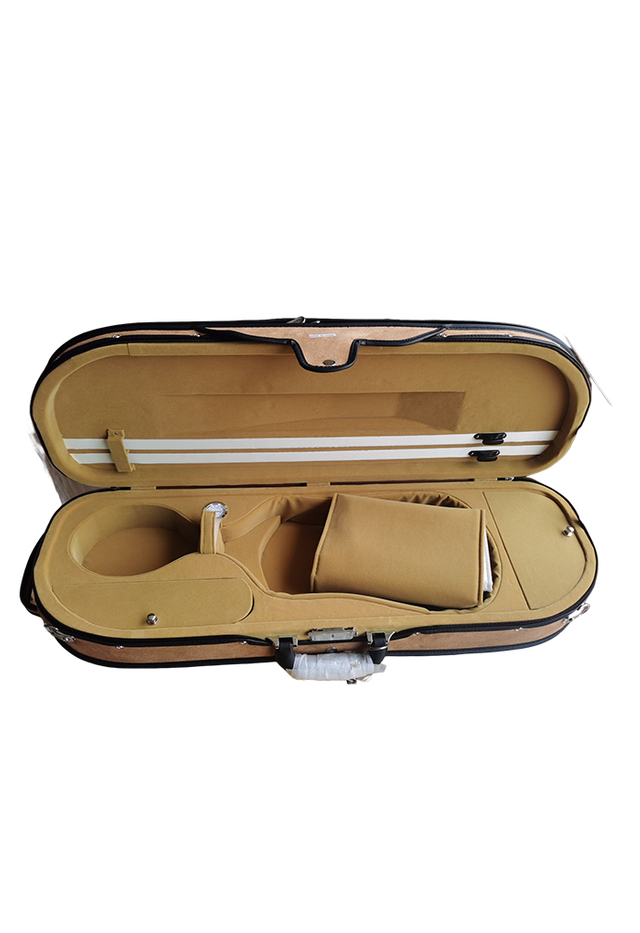 Estuche para luz de violín de espuma de alta densidad con forma de media luna (CSV061A)