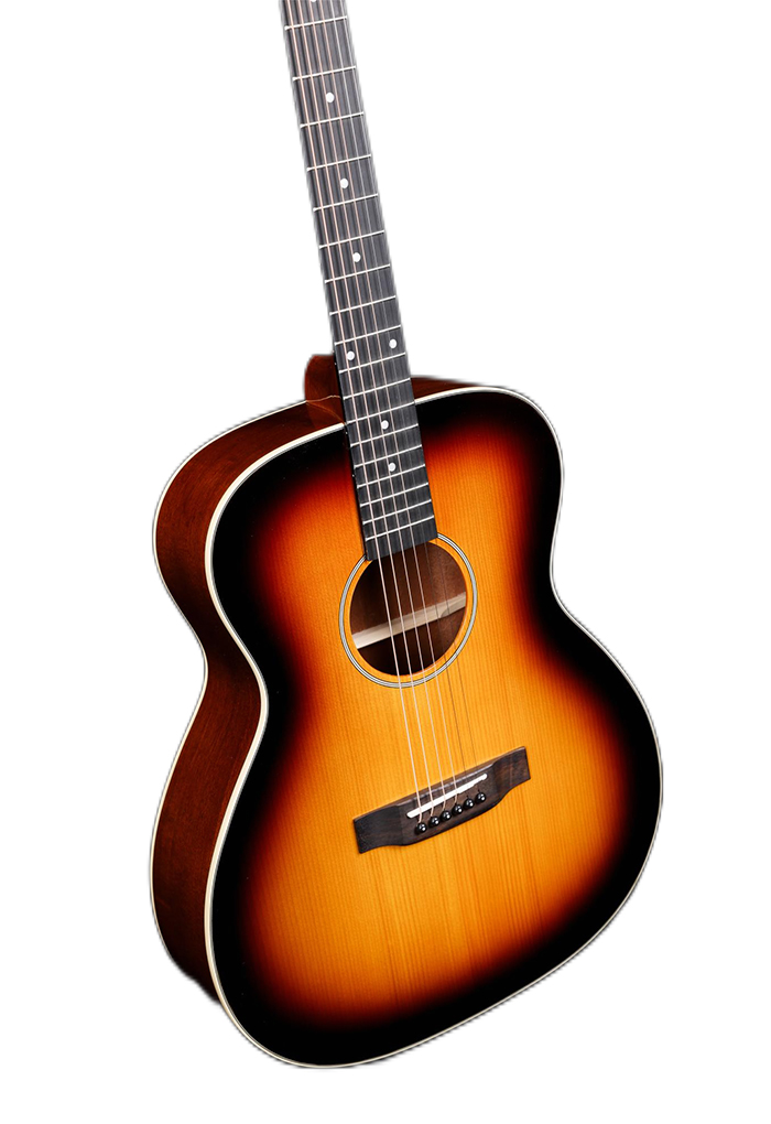 Parlour Guitarra acústica de tapa sólida (AFM16‐O)