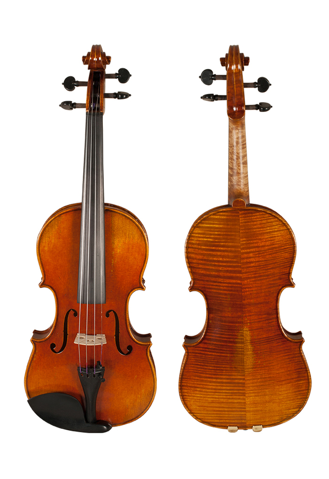 Violín avanzado con barniz de aceite de abeto macizo seleccionado de alto grado (VH500VA)
