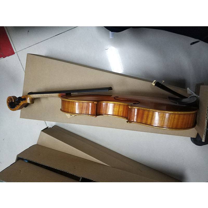 Violín maestro hecho a mano por expertos, violín antiguo 4/4 (VHH1100)