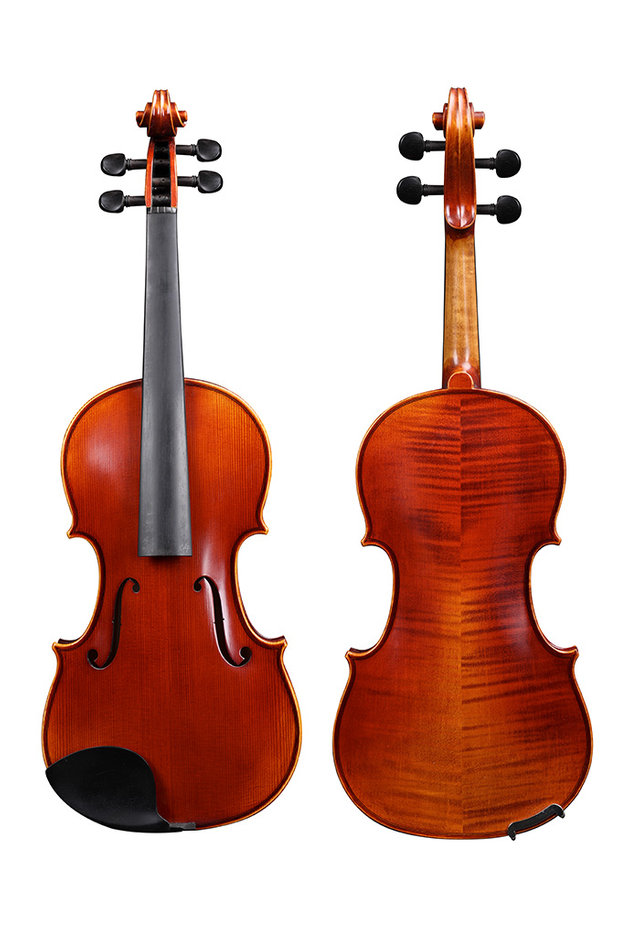 Gran precio Piezas de ébano Violín avanzado a mano (VH200)