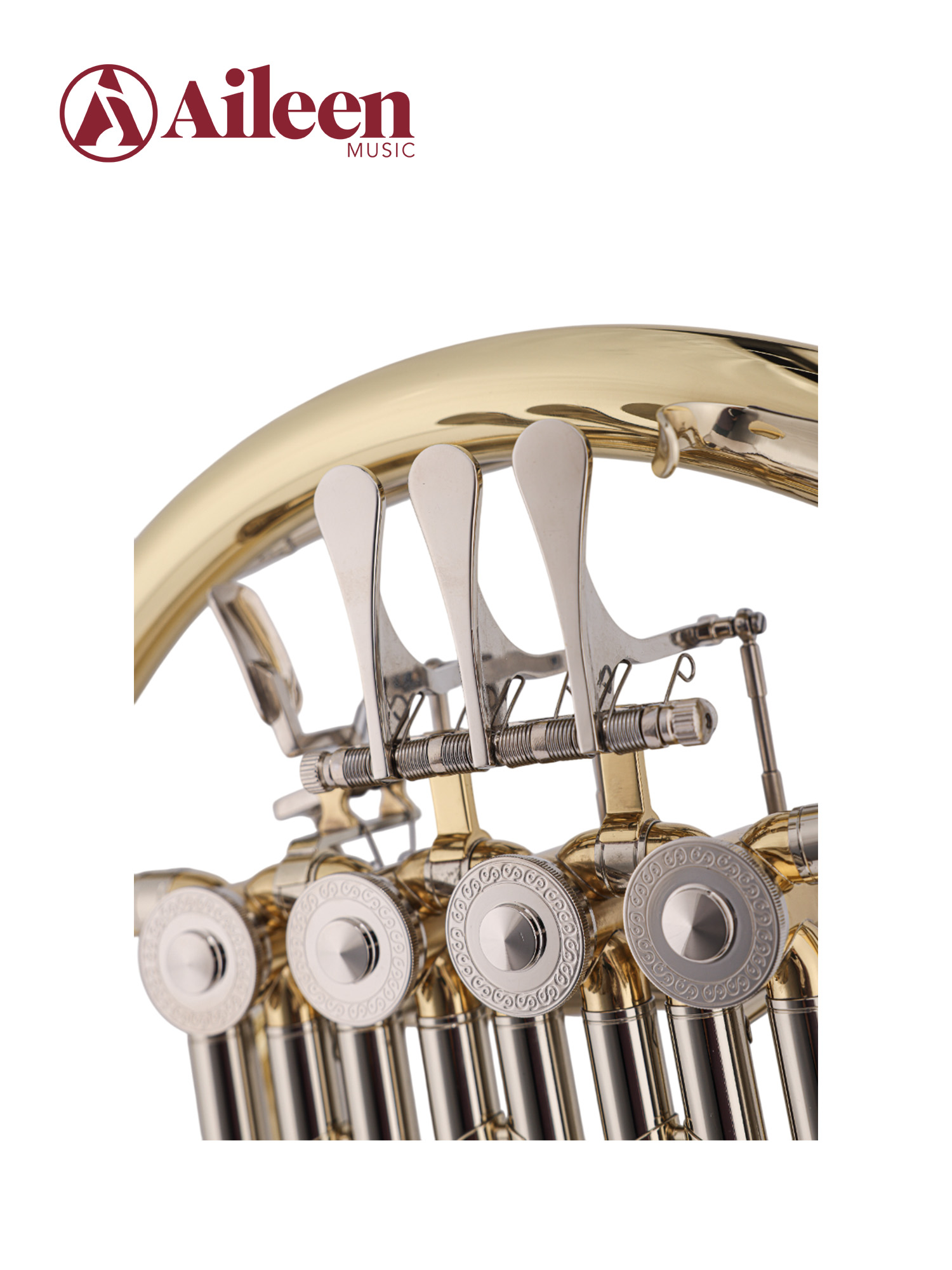FH-M100G Nueva trompa profesional separada de 4 teclas trompa individual