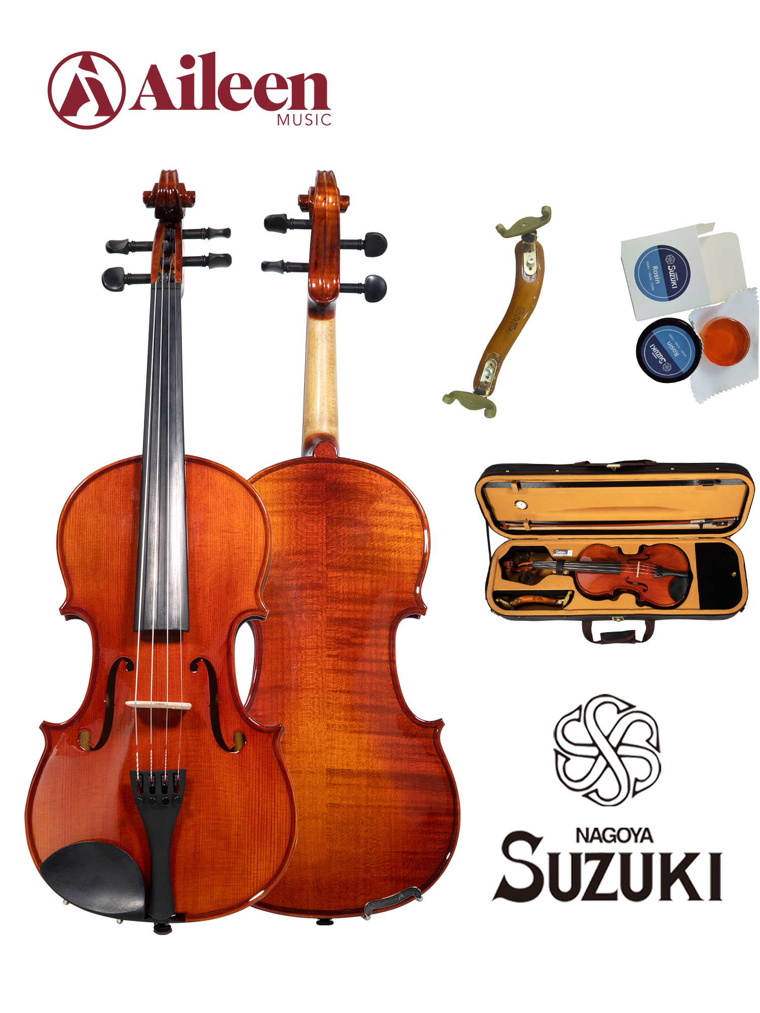 SV-15AL Instrumentos musicales de cuerda Violín Suzuki Violín estudiantil