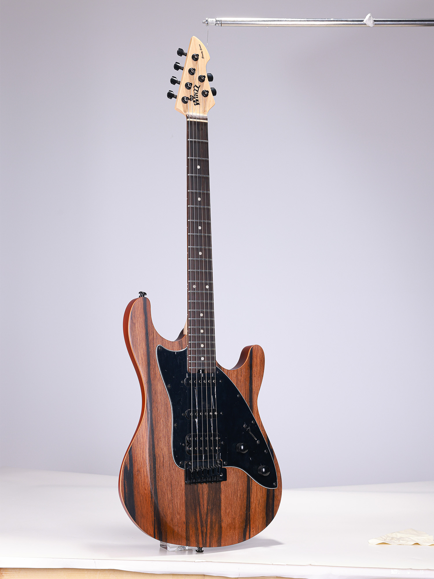 WGS EX80-AA Winzz Exotic Collection Agatis Body Amara Venee Guitarra eléctrica superior fabricada en Indonesia