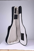 Funda para guitarra acústica Acolchado de espuma de PE de 15 mm Tela de PU negra Forro de Nylex Bolsillo grande (BGW1718)