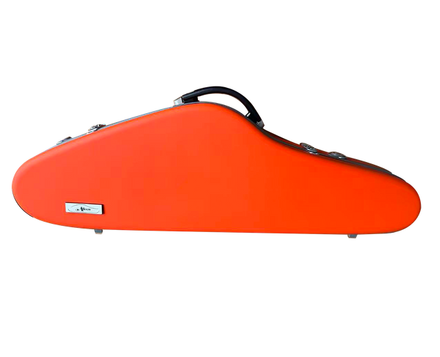 Aileen Estuche para violín patentado de tacto suave: carcasa de PC compuesta ultraligera con higrómetro e interior de terciopelo lujoso (CSV-F18Y)