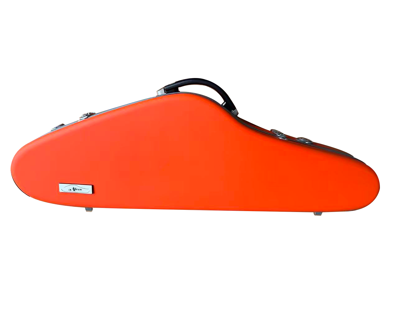 Aileen Estuche para violín patentado de tacto suave: carcasa de PC compuesta ultraligera con higrómetro e interior de terciopelo lujoso (CSV-F18Y)