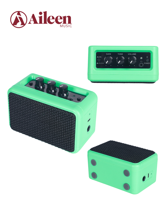 Accesorios de guitarra de diseño montados en la cintura AG-04 Mini amplificador portátil para guitarra eléctrica