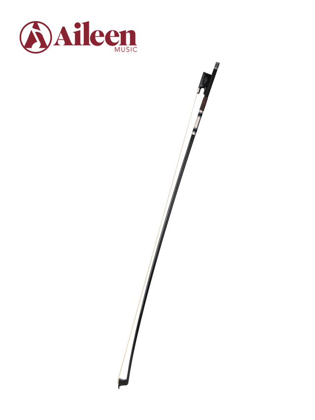 Arco de violín de fibra de carbono de alto rendimiento con rana de ébano tallada a mano (WV885CH-G)